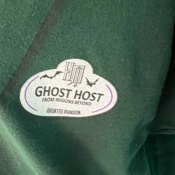 Disney’s Haunted Mansion Ghost Host Short Sleeve T-Shirt Size XL - Picture 3 of 6